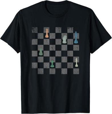 Board Game Chess Board Colourful Chess Figure Gift Chess T-Shirt