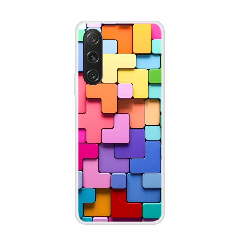 For Sony Xperia 1 VI Case Xperia10 VI Luxury TPU Silicone Soft Phone Cover for Sony Xperia 10 VI 2024 Shockproof Cute New Coque
