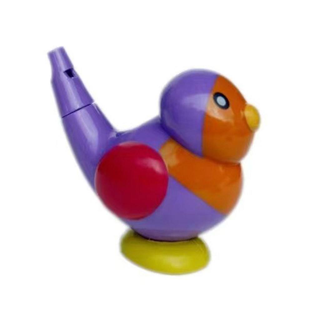 Colorful Bird Whistle Bath Toy for Kids Fun Musical Toy for Training Mouth Muscles&Sound Perception Festival Party Toy