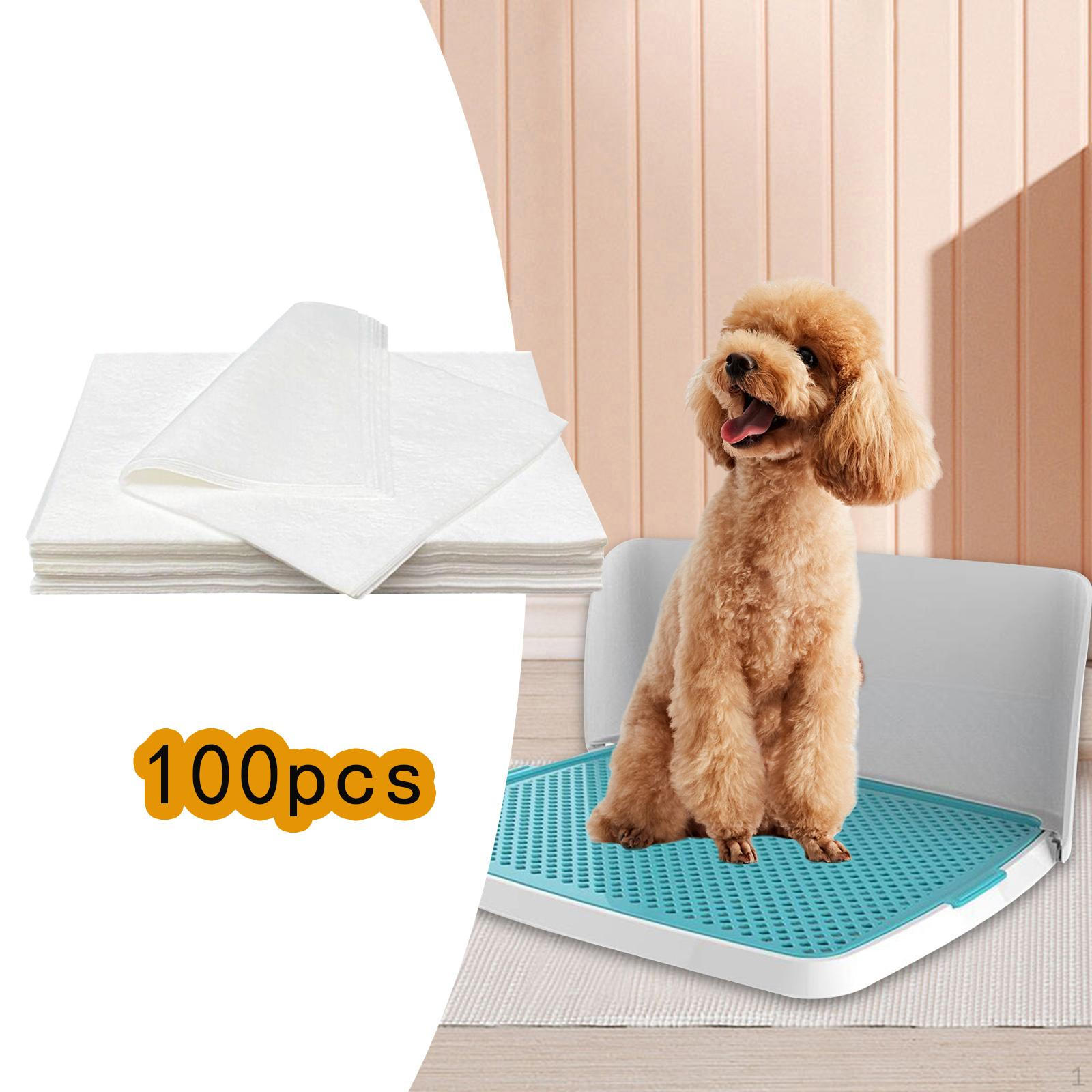 

Dog Training Pads Potty Mat Disposable Diaper Pet Puppy Pee Pad 100pcs 30cmx40cm