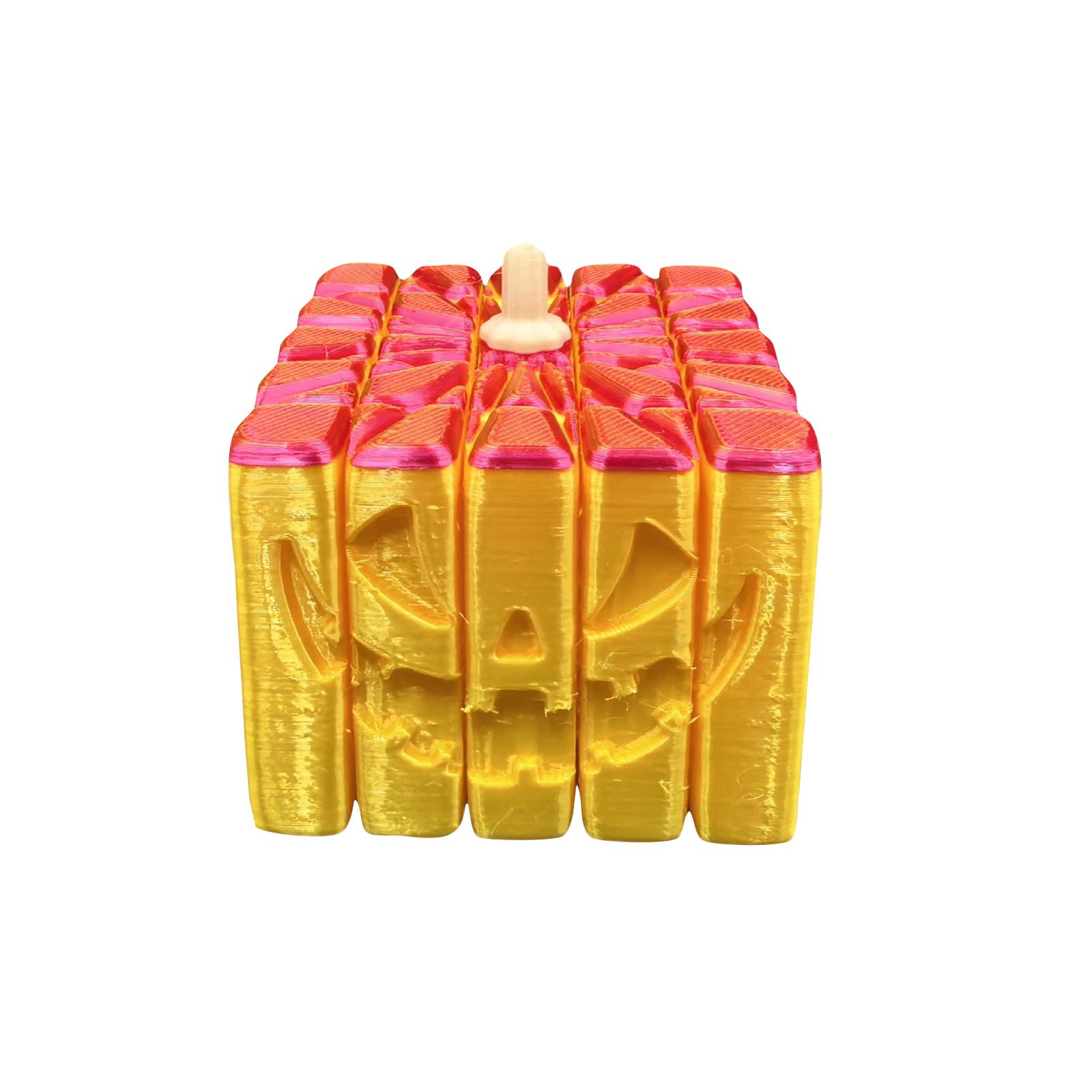 

3D Printed Halloween Pumpkin Pencil Transformation Decoration Figure One Size