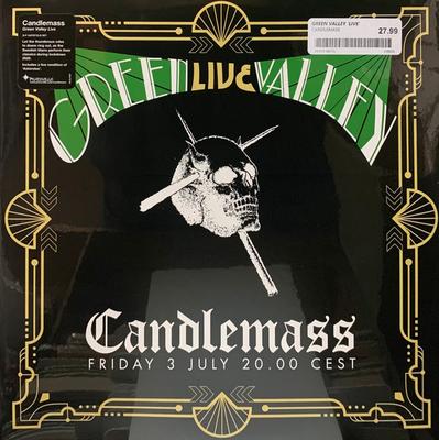 LP Record CANDLEMASS - Green Valley Live VILELP891 PEACEVILLE 2021 USA & Euro Rock
