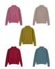 Mom's Round Neck Spring & Autumn Cardigan - One Size Fits All Knit Coat for Middle-aged & Elderly Women