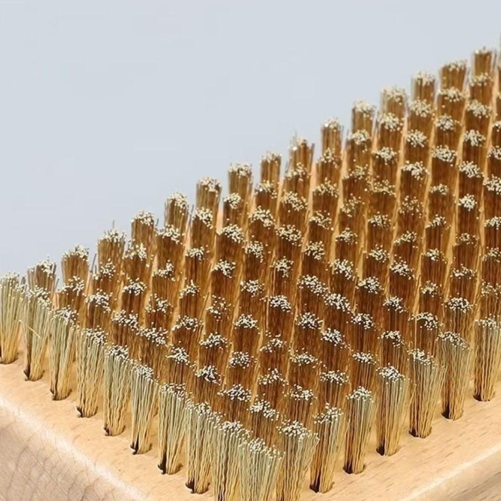 Nylon Bristle Ski Waxing Brush Brass Bristle Snowboard Maintenance Tool  Ski Tuning