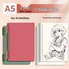Morandi Detachable Student Sketchbook - Thick, Comfortable, Colorful Art Drawing Pad