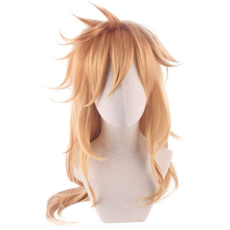 

Демон Клинок Рассекающий Демонов Костюм для Косплея Верхняя Луна Два Доума Кимоно Костюм Douma Wig,One Size