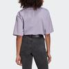 Adidas Originals Drop Shoulder Sleeve T Shirt Women's Light Purple GN4782