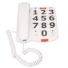 Big Button Telephone Large Adjustable Volume Last Number Redialing Corded Landline