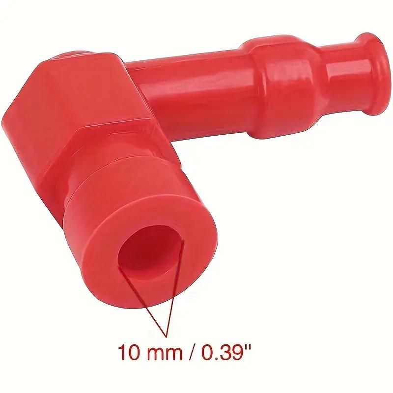 1pc Universal Silicone Spark Plug Cover for Automotive and Motorcycle Engine Waterproof Ignition Caps Rubber Gasket Accessories