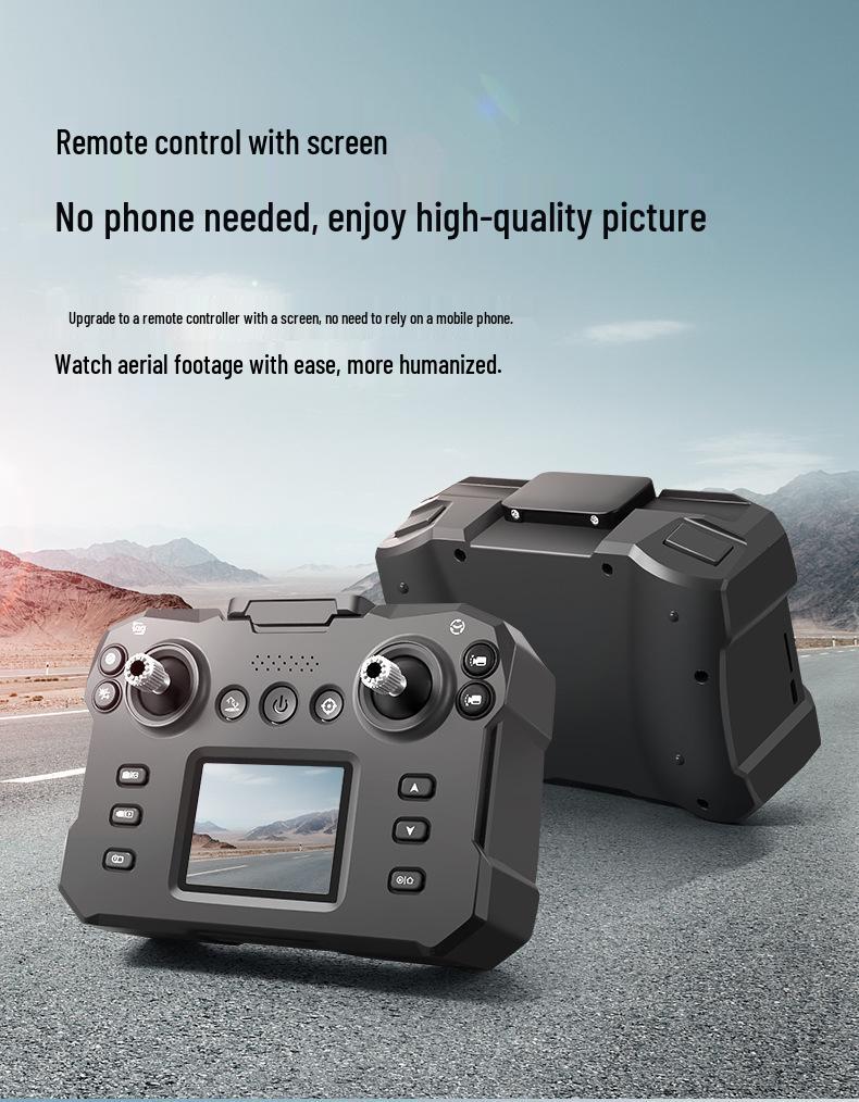 Ky605s Drone with Screen - HD Aerial Photography, Brushless, Optical Flow, Quad Axis Control