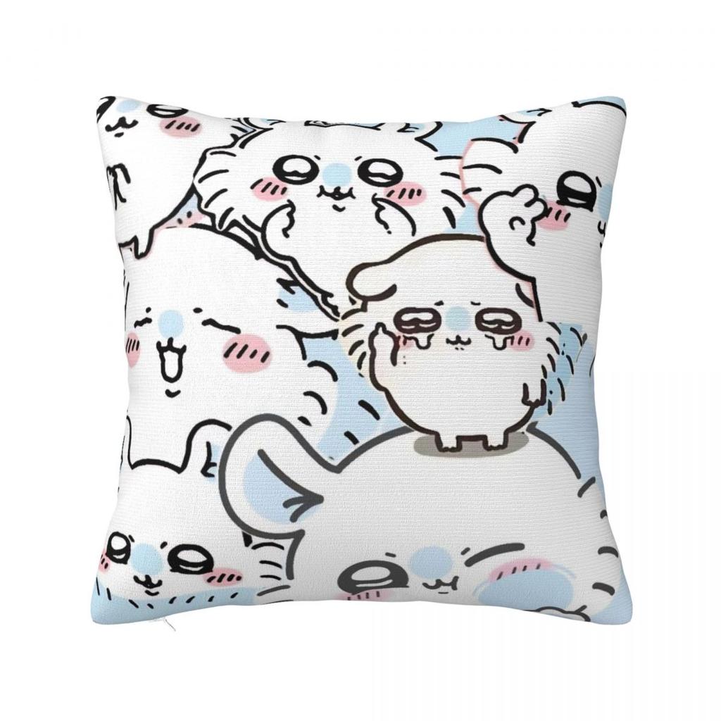 Chiikawas Momonga Pillowcase Printed Fabric Cushion Cover Decor Throw Pillow Case Cover Living Room Drop Shipping Xcm