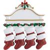 Christmas Ornaments Ornaments Red Socks Personalized Ornaments