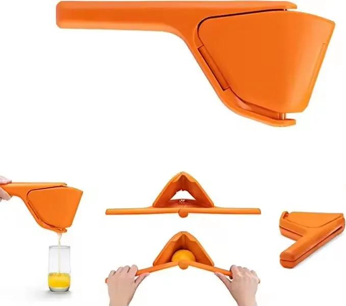 

Squeezing Manual Juicer Lemon Squeezer Citrus Juicer Max Juice Extraction Manual Lime Squeezer Easy-To-Use 1Pc Easy