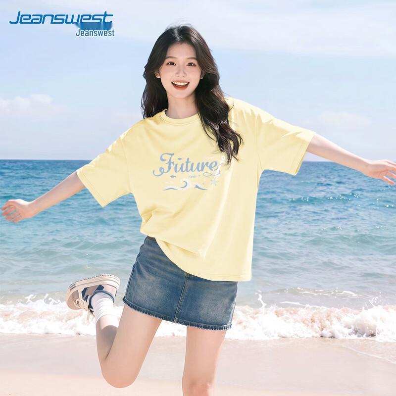 Jeanswest Women's 2026 Summer Cotton Graphic T-Shirt