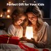 Night Light, Dimmable Touch Lamp for Bedroom, Portable Table Bedside Lamp, 5 Brightness 13 RGB Colors, Night Lights for Baby Nursery Bathroom