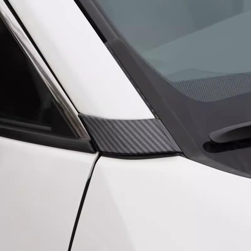 For Toyota RAV4 XA50      2024 Hybrid ABS Car Front A Pillar Decorate Cover Car Styling Exterior Accessories