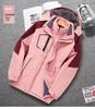 Outdoor Windproof 3-in-1 Detachable Mountaineering Suit with Two-Piece Fleece Liner