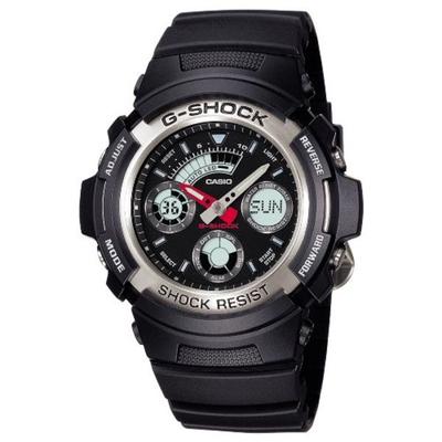 G-SHOCK AW-590-1AJF Analog Digital Herrenuhr Schwarz NEU aus Japan