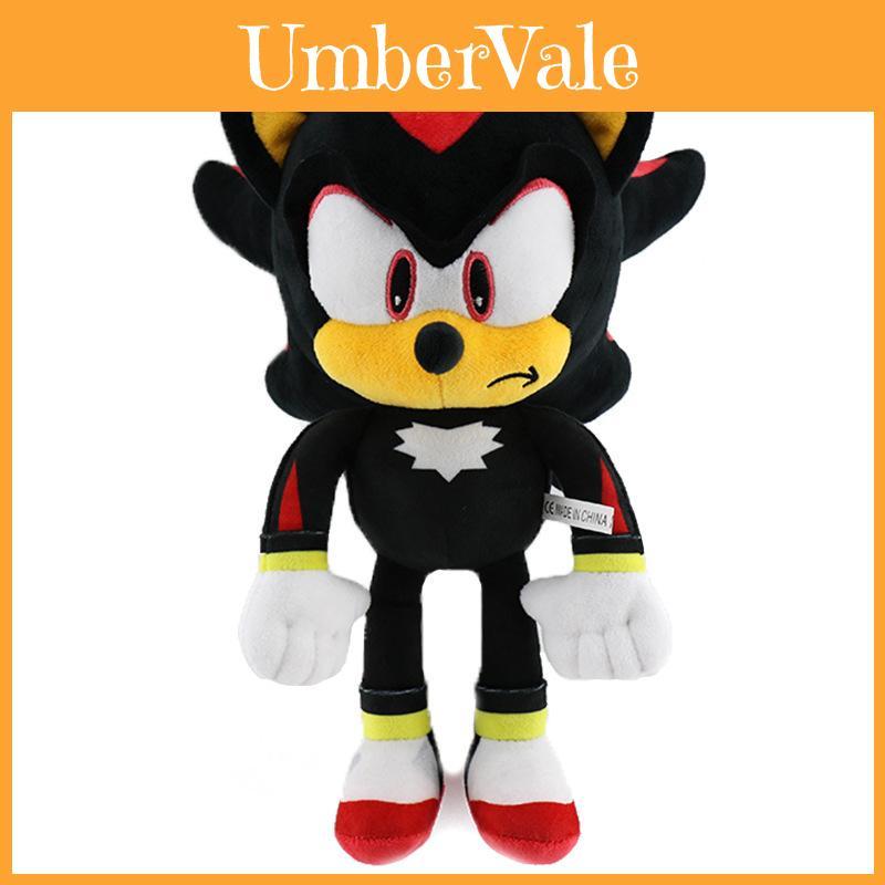 Peluche Lussuoso 30 Cm Sonic The Hedgehog Shadow Giocattolo Ideale Per Giovani Fan Di Sonic E Collezionisti