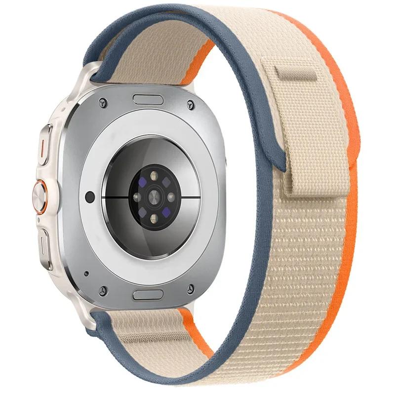 Bracelet For Samsung Galaxy Watch 8/8 Classic Strap 40/44 46mm Accessories Sport Nylon Trail Loop Correa Galaxy Watch Ultra Band