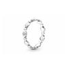 Beaded Shell Ring Women's Silver 198943C00