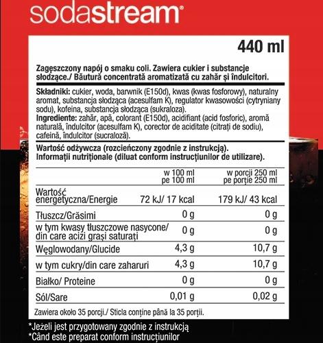 Set of 2 SodaStream Cola+Grapefruit concentrates