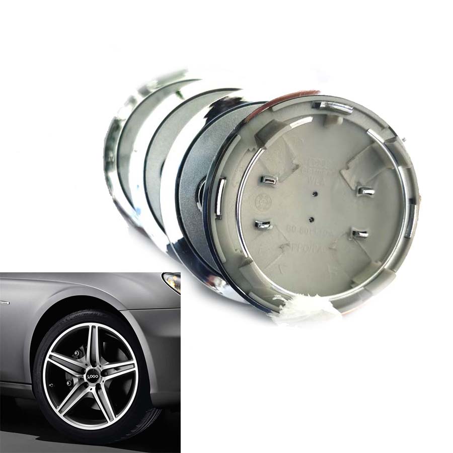 

4 шт хром 69 мм автомобильные колеса центр крышки ступицы крышки центр крышки для большинства 4B0601170 A3 A4 A5 A6 A8 TT Универсальный