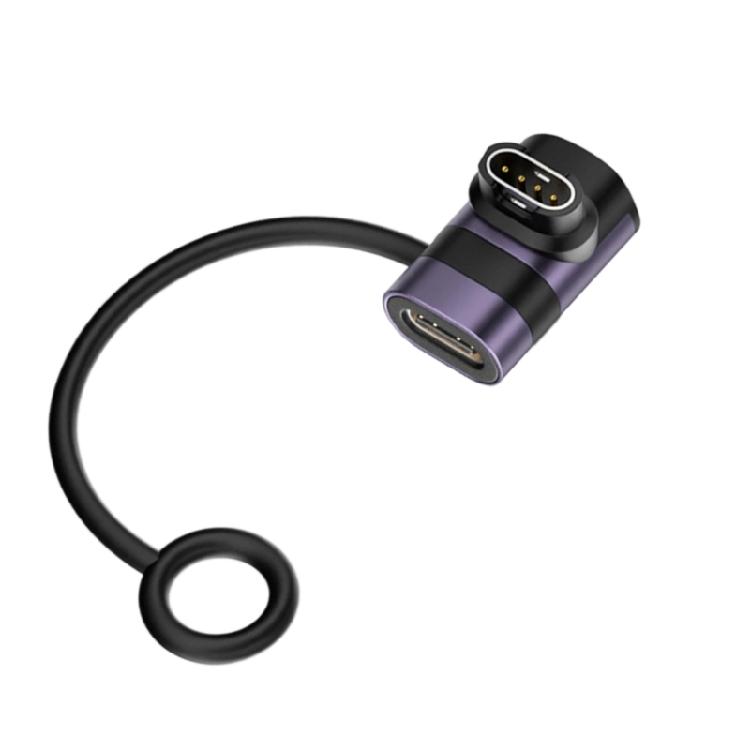 Premium Aluminum Charging Adapter Suitable For Watches Overload Protective Portable Design Seamlessly Type C Connection