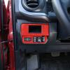 Red Fog Light Switch Button Panel Cover Trim Fit for Toyota Tacoma 16-20
