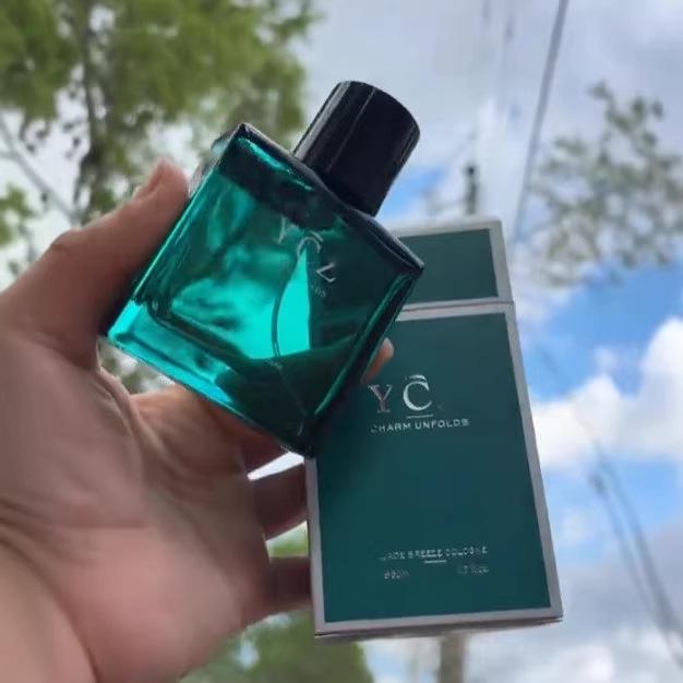 Azure Men's 50ml Eau de Cologne: Long-lasting, Light Fragrance.