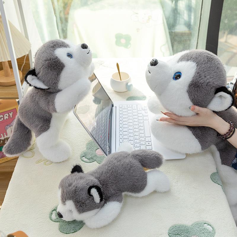 Cute Husky Plush Toy - Perfect Birthday Gift for Kids