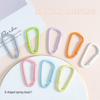 Colorful Gourd-Shaped Aluminum Keychain Carabiner for Water Bottles and Accessories