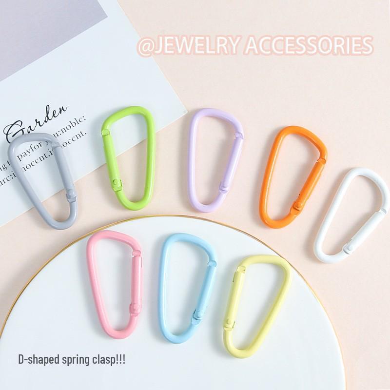 Colorful Gourd-Shaped Aluminum Keychain Carabiner for Water Bottles and Accessories