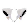 Cat Ears Bell Headband - Cosplay Catwoman Hair Accessory for Christmas & Halloween