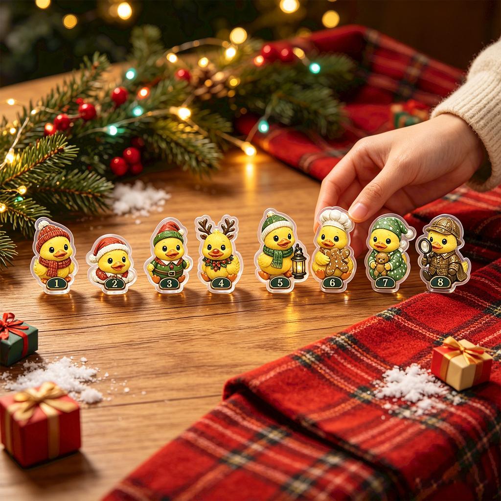 Weihnachts-Adventskalender - Feiertags-Countdown-Kalender für Kinder