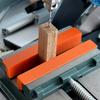 2x Grips Bench Vise Accessories Protector Magnetic Soft Vise Jaws Pad for Metal Vise Multi-groove Mill Cutter Vise Holder