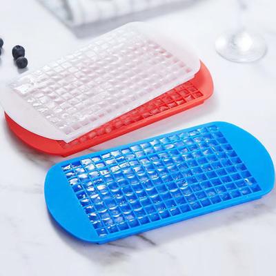 Mini Stampo per Ghiaccio in Silicone 160 Cubetti Piccoli Cubetti di Ghiaccio Sensoriali Visivi Congelamento Rapido Facile Sbrinamento Strumento Perfetto per il Fai da Te