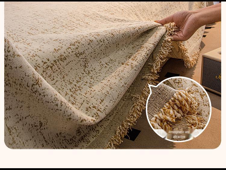 Prémiový potah na pohovku z žinylky: Univerzální deka pro celý rok 2024