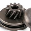 1PE40QMB Reference Kick Starter Gear Set, Metal Replacement Components with External-Tooth Gear and Separate Cover with Splined Center Opening