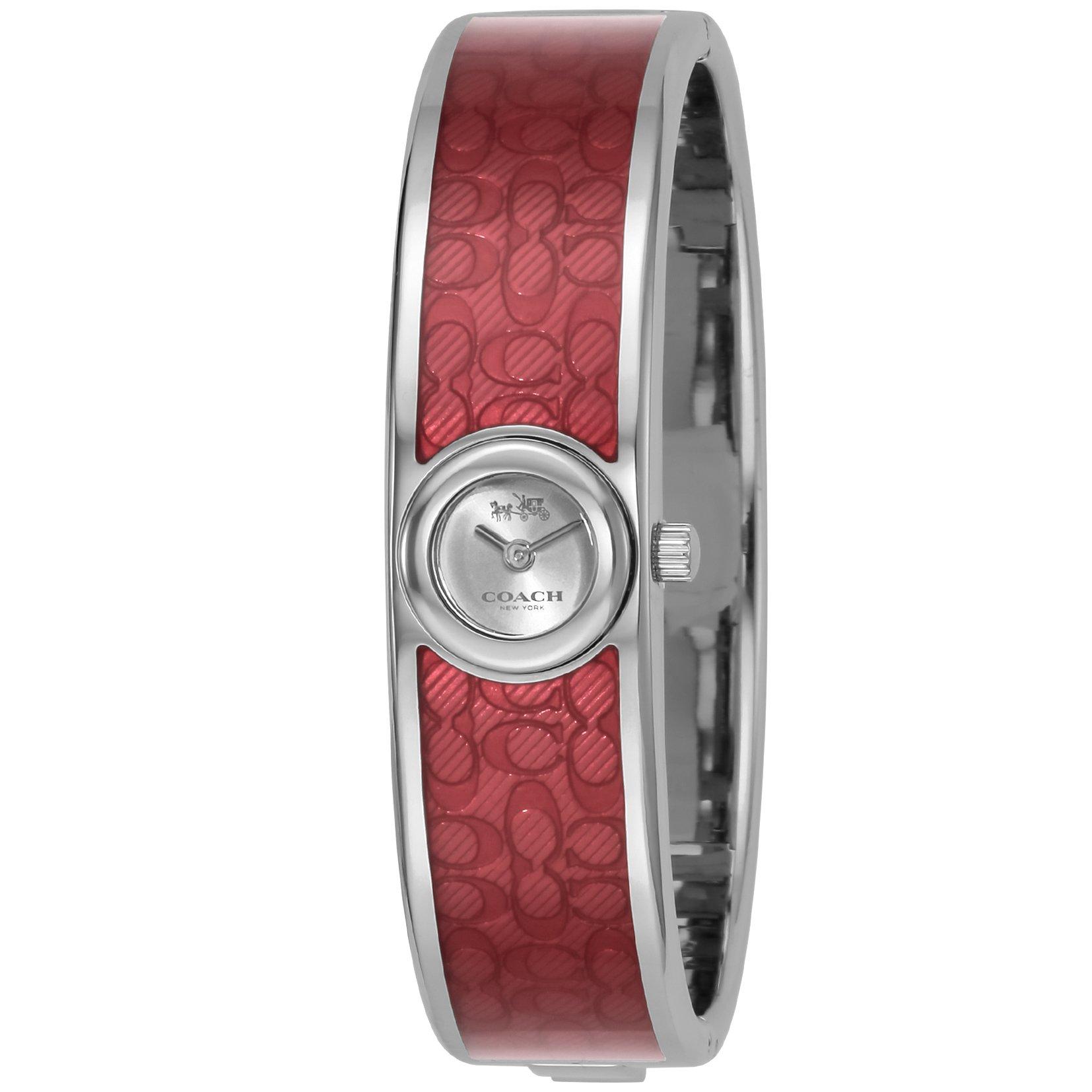

[Coach] Watch SCOUT SilverWhite Dial Stainless Steel Quartz 14MM Watch 14502621 Women s Red [Item]