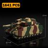 WW2 Military Panzer IV Sd.Kfz.161 Tank Building Blocks German Flakpanzer IV Anti Aircraft Gun Soldiers Bricks Toys for Kids Gift