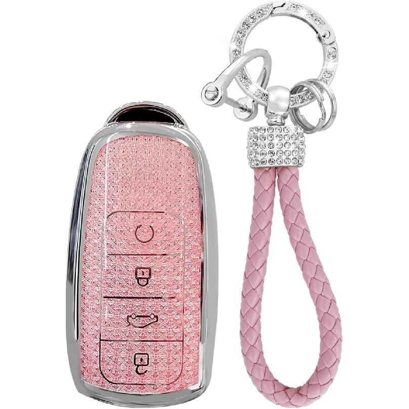 Waterproof TPU Car Key Fob Case Cover Compatible with Chery Tiggo 7 8 Omoda 3 5 C5 Arrizo 5 Plus Jaecoo 6 2025 Ruigu 9 2024 2025 Car Accessories