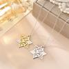  Star of David Hexagram Necklace Stainless Steel Gold/Silver Color Double Layered Pendant Chain Judaica Amulet Jewelry