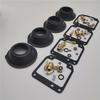 4 Set Carburetor Rebuild Kit w/ Diaphragm For Yamaha Maxim XJ550  XJ 550 1981-83