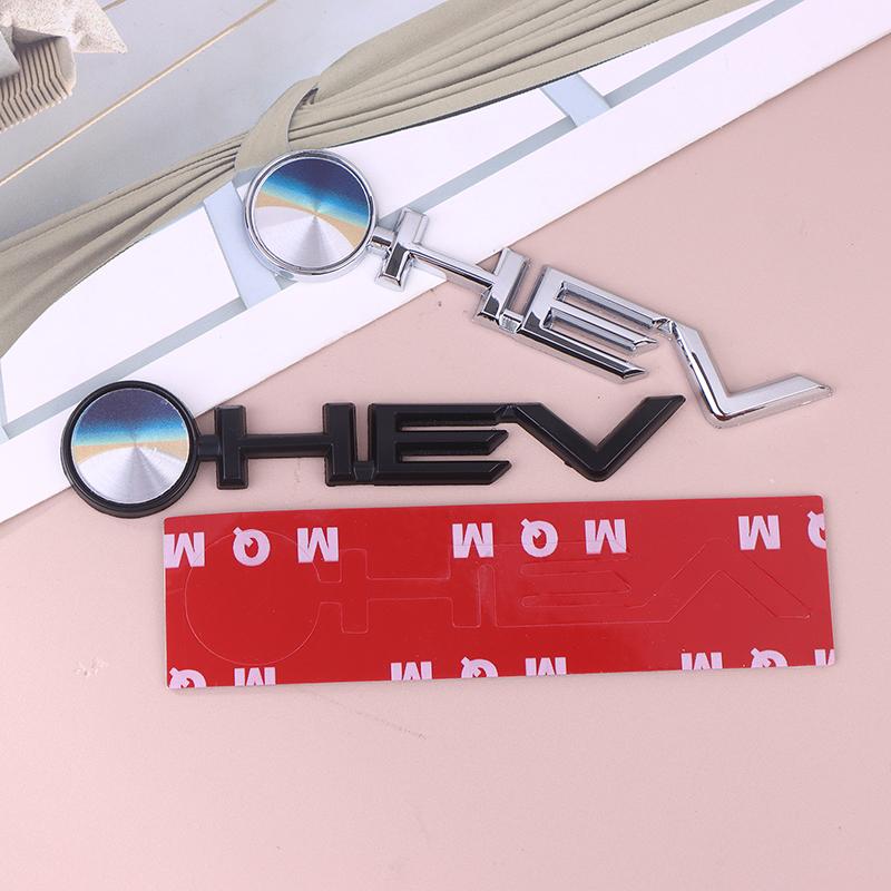For Highlander Granvia Sienna Avalon 3D Car Styling Hev Car Hood  Trunk Rear Bonnet Nameplate Decal Emblem Badge Sticker