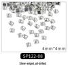 Strass & Perle Miste per Unghie con Fondo Piatto - 100 pz