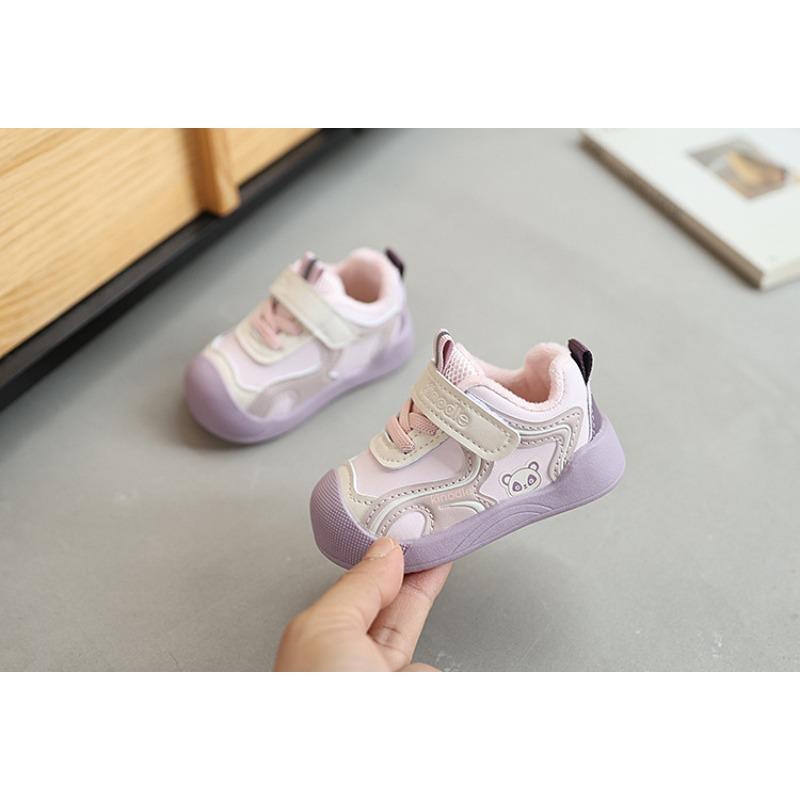 Baby toddler shoes soft sole winter new boys and girls shoes children sports shoes functional shoes warm two cotton shoes
