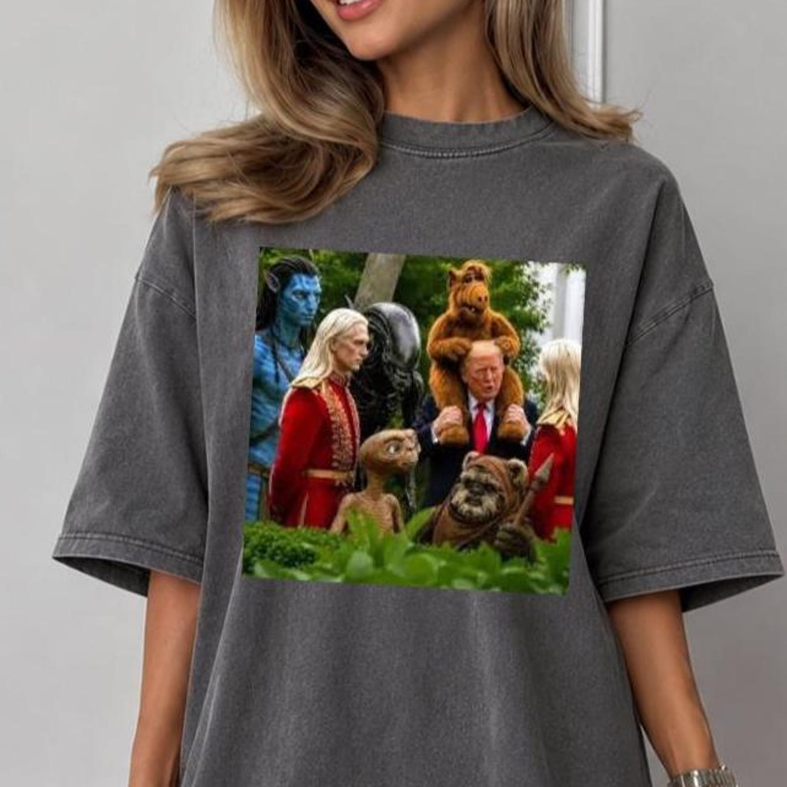 Trump T-Shirt, Movie Parody Shirt, Trump Shirt, Sci Fi Shirt, Trump Parody Shirt, Funny Trump Shirt, Donald Trump Tee, Funny Political Tee S