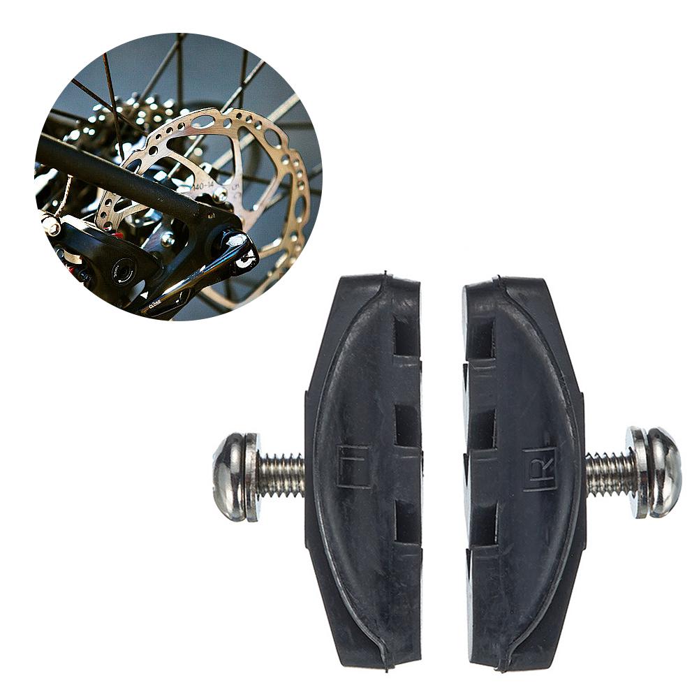 Road Bike Bicycle Clamp Rubber C Brake Pads Bike Brake Pads Clamp Cycling Bike Brake Holder Pads Cycling Accessories Parts