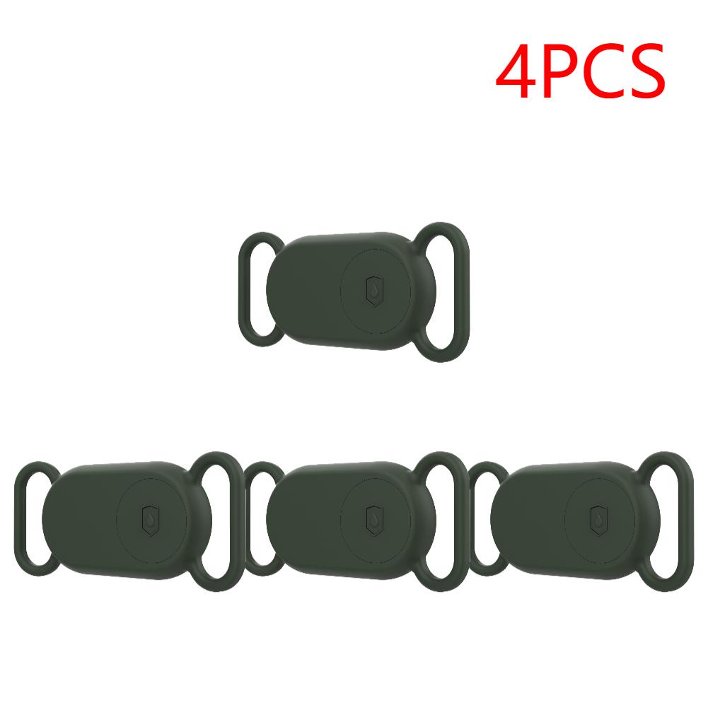 For Samsung Galaxy SmartTag2 Portable Protector Case Waterproof Silicone Case for Galaxy Smart Tag 2 for Dog Cat Collars Holder